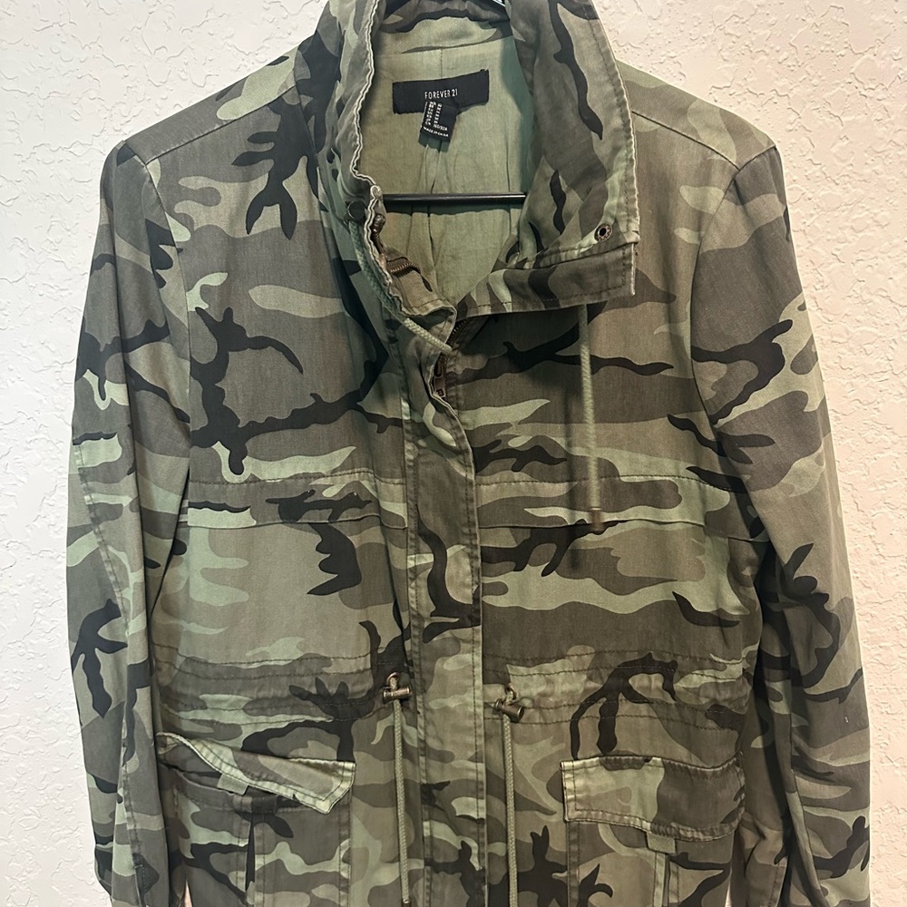 Forever 21 Camouflage Style Jacket